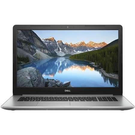 Laptop Dell Inspiron 5770 17.3 inch FHD Intel Core i7-8550U 16GB DDR4 2TB HDD 256GB SSD AMD Radeon 530 4GB Linux Silver