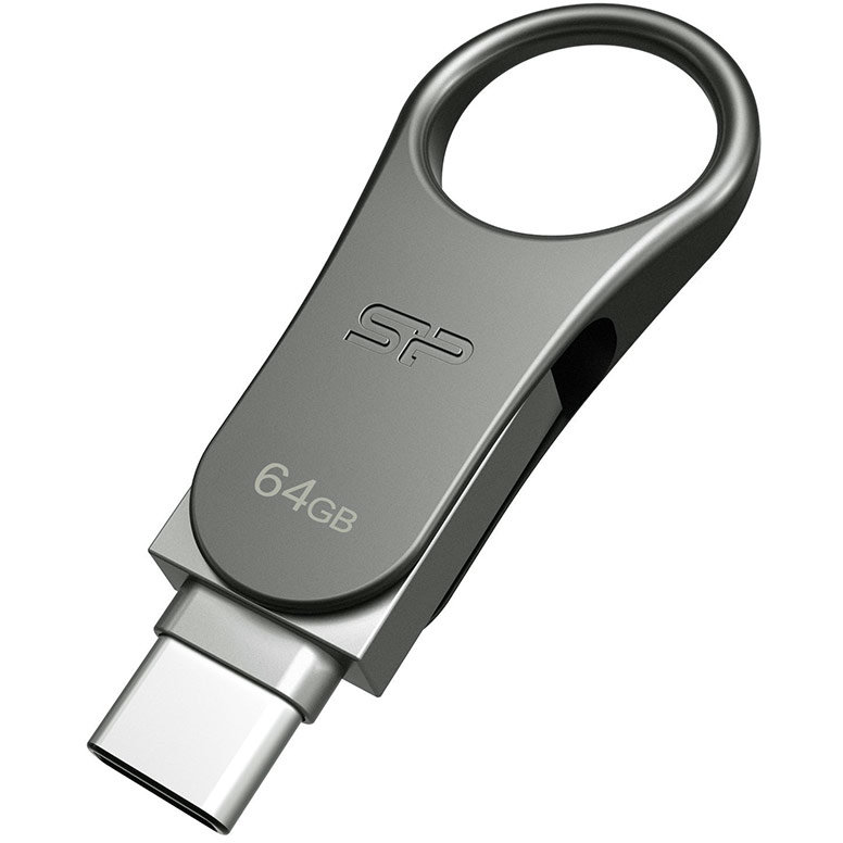 Memorie USB Mobile C80 64GB USB 3.0 Type-C Silver