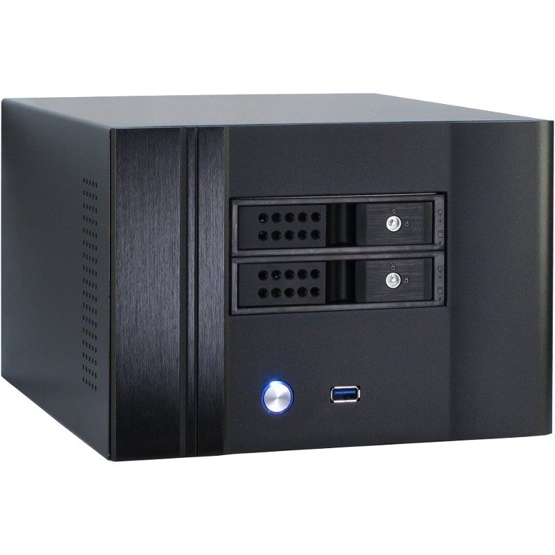 Carcasa server NAS fara sursa SC-4002 Black thumbnail