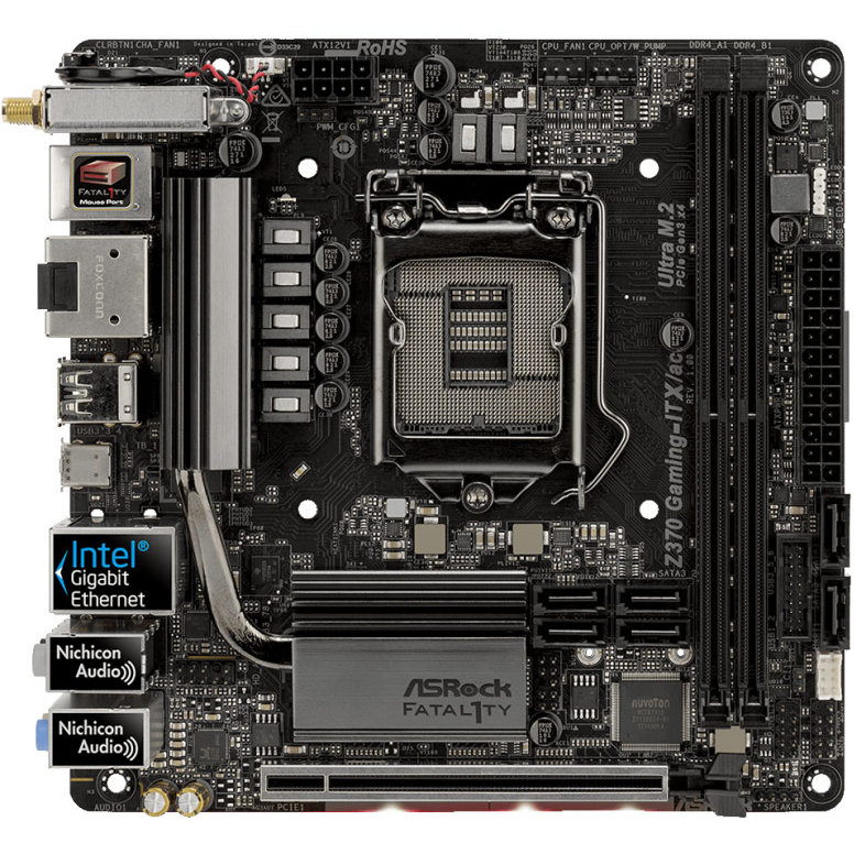Placa de baza Z370 GAMING-ITX/AC Intel LGA1151 mITX