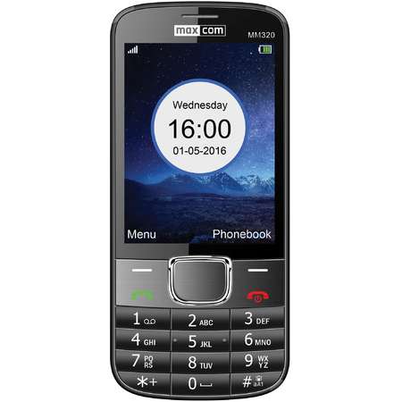 Telefon mobil MaxCom MM320 Black