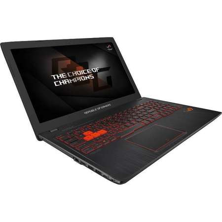 Laptop ASUS ROG GL553VE-FY035 15.6 inch FHD Intel Core i7-7700HQ 16GB DDR4 1TB HDD nVidia GeForce GTX 1050 Ti 4GB Endless OS Black