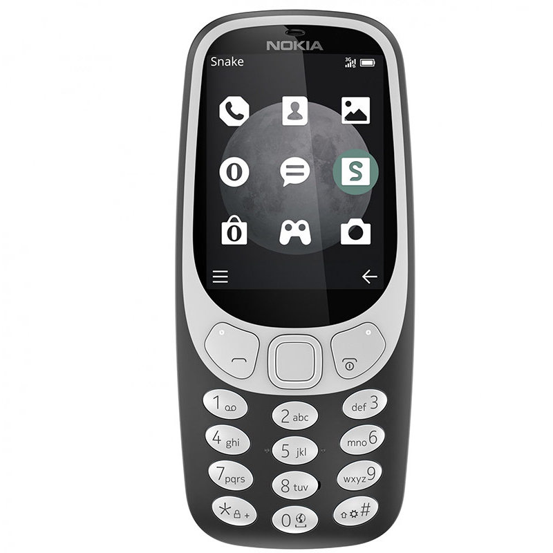 Telefon mobil 3310 (2017) 3G Dual Sim Chorcoal thumbnail