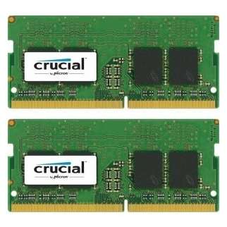 Memorie laptop Crucial 16GB DDR4 2666 MHz CL19 Single Ranked x8 Dual Channel Kit
