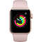 Smartwatch Apple Watch Series 3 GPS 38mm Gold Aluminium Case Pink Sand Sport Band