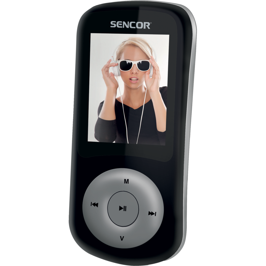 Mp3 Player SFP 5870 BS cu Radio FM 8GB Black / Grey