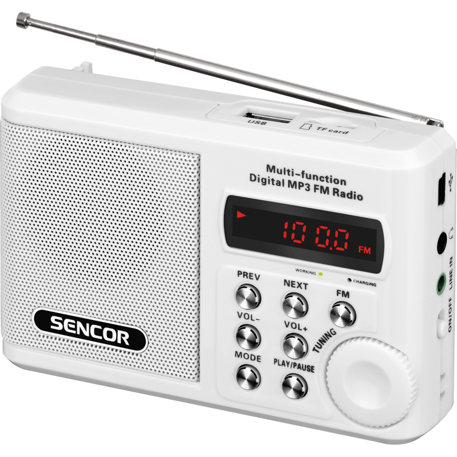 Radio SRD 215 W White