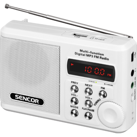 Radio Sencor SRD 215 W White