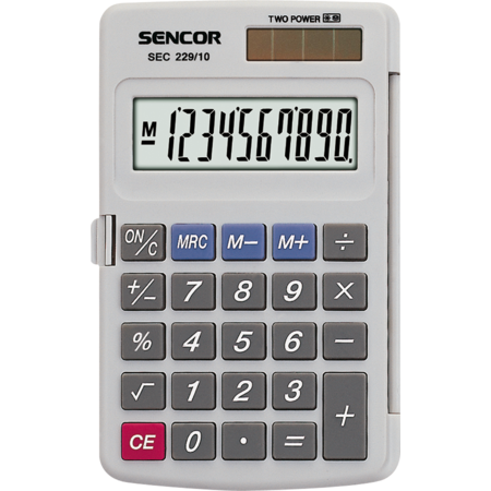 Calculator de birou Sencor SEC 229/10 Grey