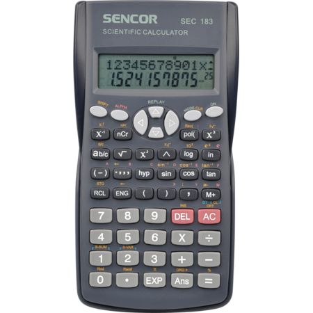 Calculator stiintific Sencor SEC 183 Grey