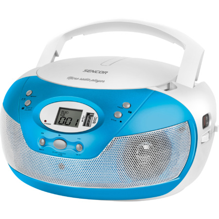 CD Player Sencor SPT 229 BU CD/USB/MP3 Radio AM/FM Blue / White