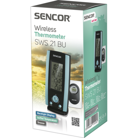 Termometru wireless Sencor SWS 21 BU Blue
