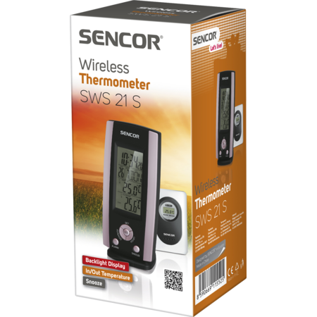 Termometru wireless Sencor SWS 21 S Silver