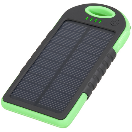 Acumulator extern Tracer Solar Mobile 5000 mAh Green
