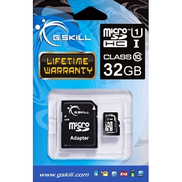 Card Micro SDHC 32GB Class 10 UHS-1 plus adapter