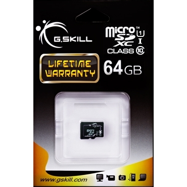 Card Micro SDXC 64GB Class 10 UHS-1