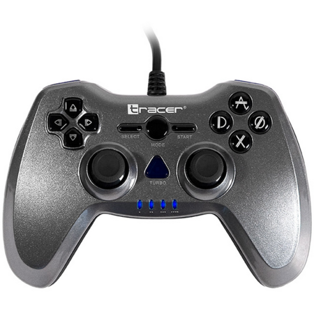 Gamepad Tracer Shadow PC / PS2 / PS3 Grey / Black