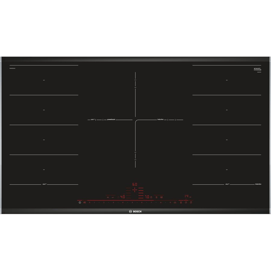Plita PXV975DC1E Inductie 5 zone de gatit Control Touch Timer Negru