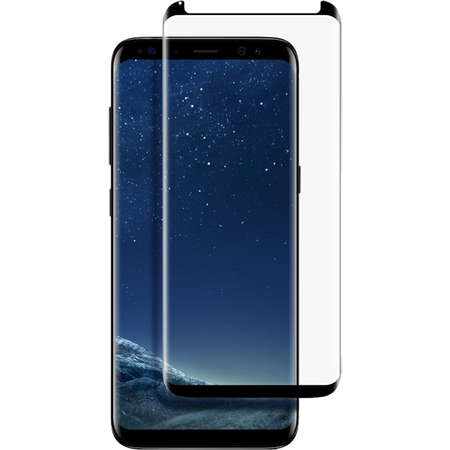 Folie protectie ZMEURINO ZMVIP_S8PBK Sticla Securizata Full Body 3D Curved Negru pentru SAMSUNG Galaxy S8 Plus