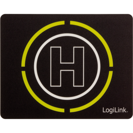 Mousepad Logilink ID0146 Glimmer Helipad Black