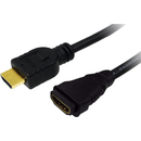 CH0059 HDMI Male - HDMI Female 1m negru