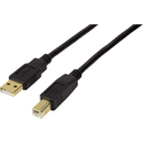 UA0266 USB-A Male - USB-B Male 20m negru