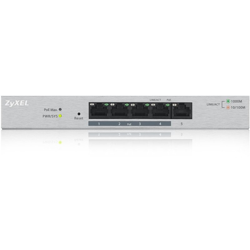 Switch GS1200-5HP 5-port GbE Web 4x PoE