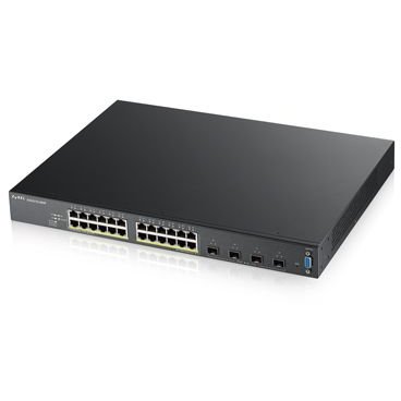 Switch XGS2210-28HP 24-port GbE L2+ PoE  4 x 10GbE SFP+