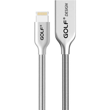 Cablu de date Golf Kirsite iPhone 36I 1m Argintiu