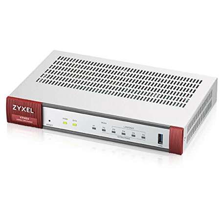 Router ZyXEL VPN50 Firewall 50 x VPN 10 x SSL 1 x WAN 4 x LAN/DMZ 1 x SFP WiFi Controler