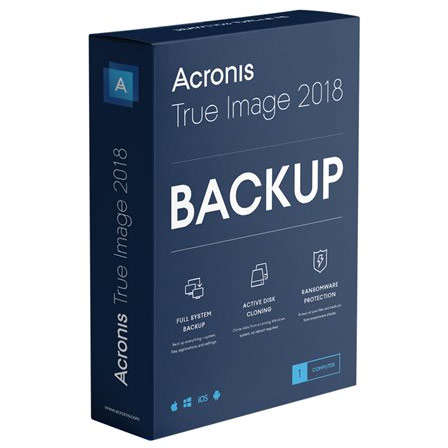 Acronis True Image 2018 1PC Range 1-9