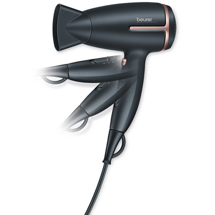 Uscător de Par Beurer HC25 1600W Negru — imaginea 3