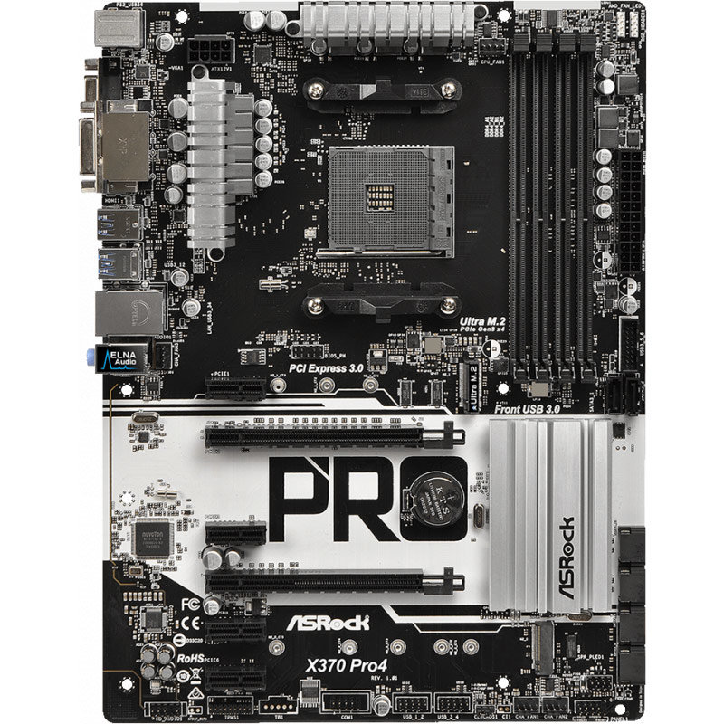 Placa de baza X370 PRO4 AMD AM4 ATX