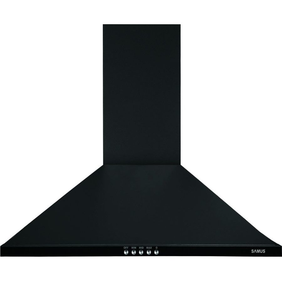 Hota incorporabila HS604DHB 400 mc/h Filtru metalic 1 motor 3 viteze Negru