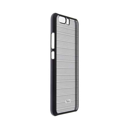 Husa Tellur Hardcase Horizontal Stripes Black pentru Huawei P10