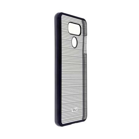 Husa Tellur Hardcase Horizontal Stripes Black pentru LG G6