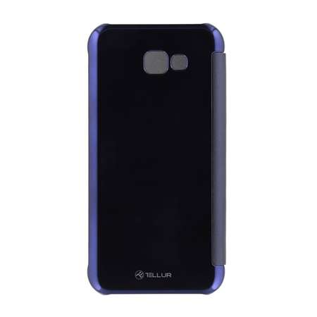 Husa Tellur Mirror PU Albastru inchis pentru Samsung Galaxy A3 2017