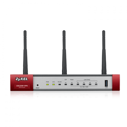 Router wireless USG20W-VPN-EU0101F UTM Firewall Wireless  1 x WAN 4 x LAN/DMZ   350Mbps SPI