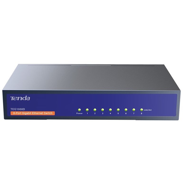 Switch TEG1008D 8 porturi Gigabit Ethernet 10/100/1000Mbps
