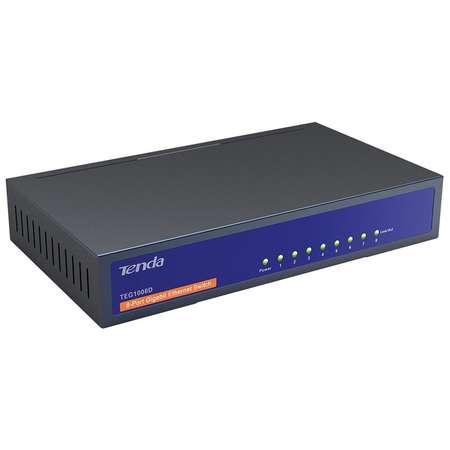 Switch Tenda TEG1008D 8 porturi Gigabit Ethernet 10/100/1000Mbps