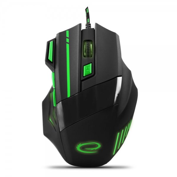 Mouse gaming EGM201G USB Green