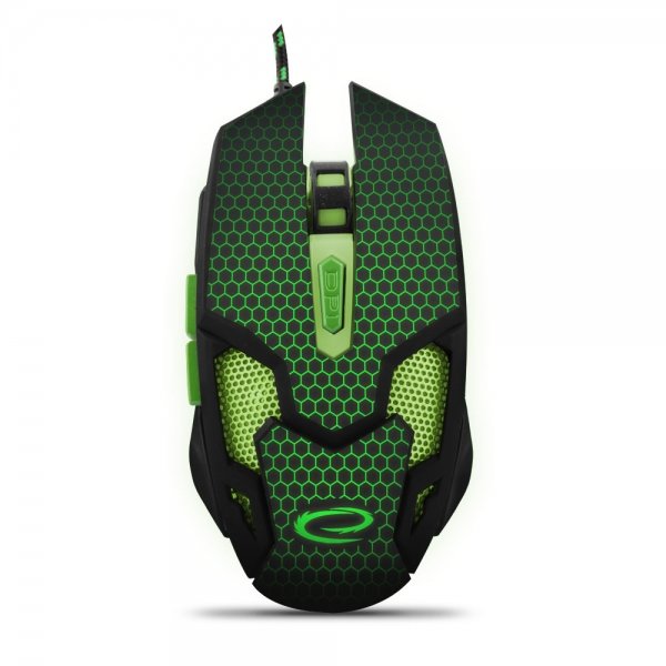 Mouse gaming EGM207G USB Green