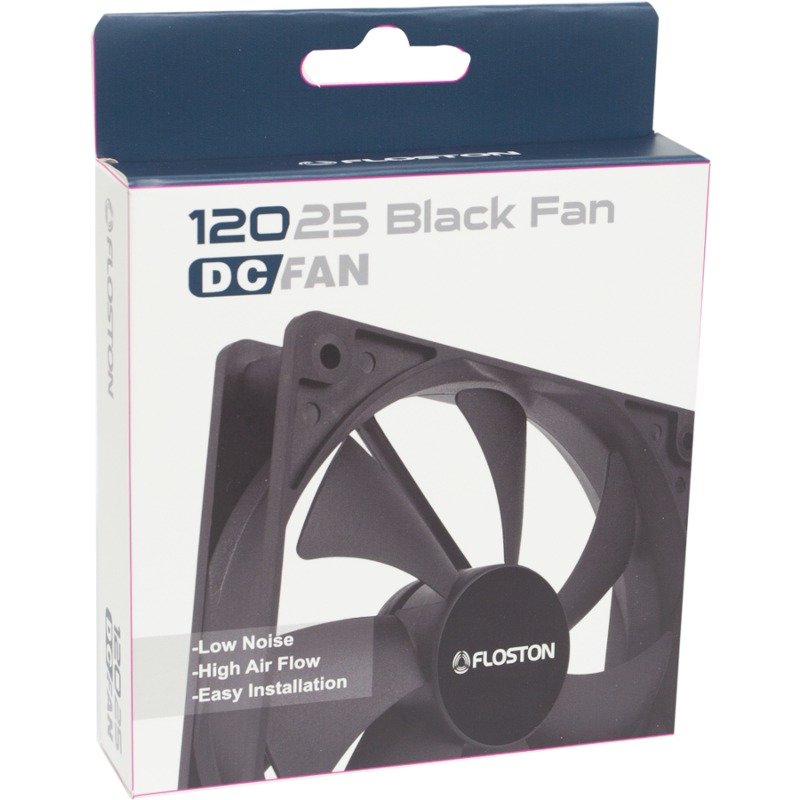 Ventilator pentru carcasa 12025 Black