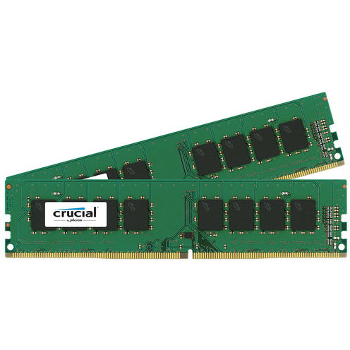 Memorie NON-ECC UDIMM 32GB DDR4 2400 MHz 1.2v CL17 Dual Ranked x8 Dual Channel Kit