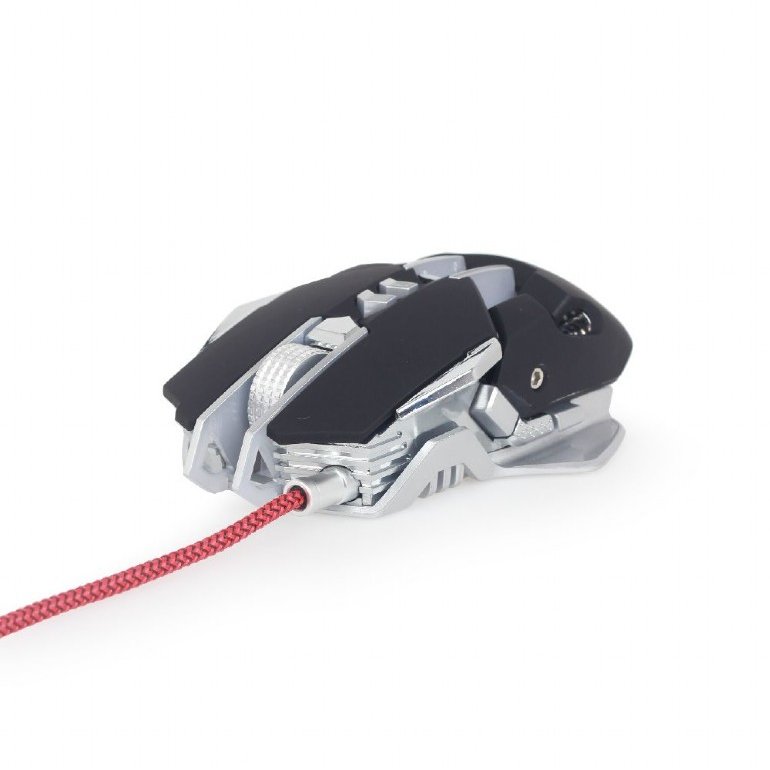 Mouse gaming MUSG-05 Negru / Alb