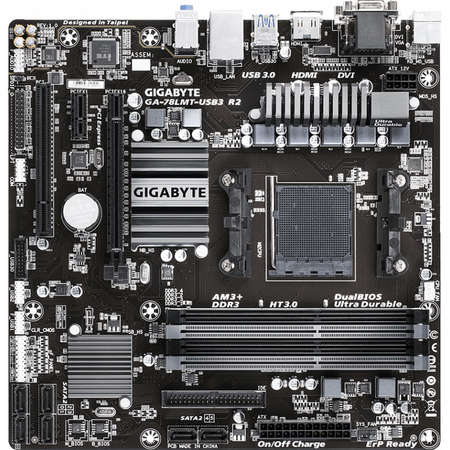 Placa de baza Gigabyte 78LMT-USB3 R2 AMD AM3+ mATX