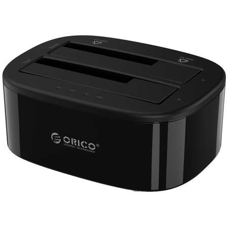 Rack HDD Orico 6228US3-C USB 3.0 Dual Bay HDD Docking Station Black