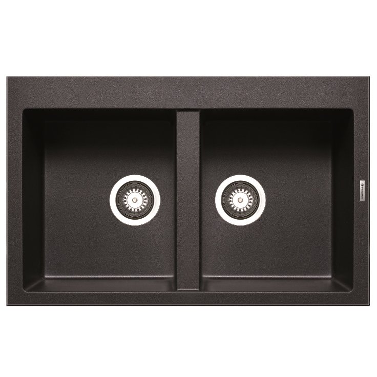 Chiuveta de bucatarie Granit Alazia 79x50 2B Carbon