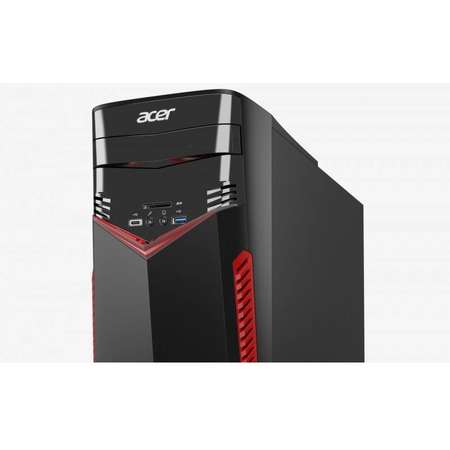 Sistem desktop Acer Aspire GX-781 Intel Core i5-7400 16GB DDR4 1TB HDD 128GB SSD nVidia GeForce GTX 1050 Ti 4GB Black