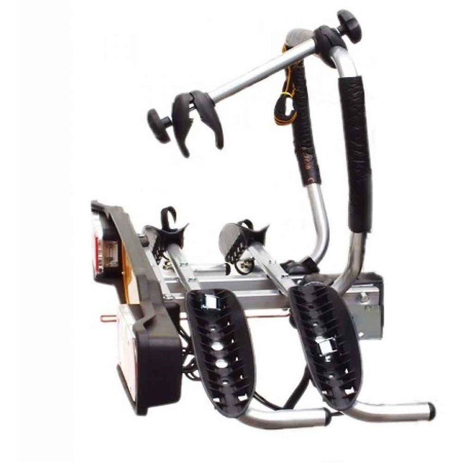 Suport Bicicleta Siena 669 pentru 2 biciclete cu prindere pe carligul de remorcare